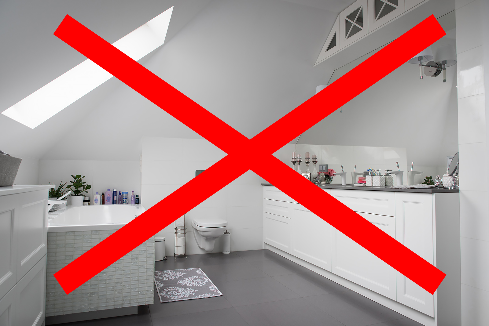 5 błędów, które popełniłam, urządzając naszą łazienkę.